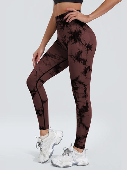 Women's Seamless Tie-dye Yoga Pant