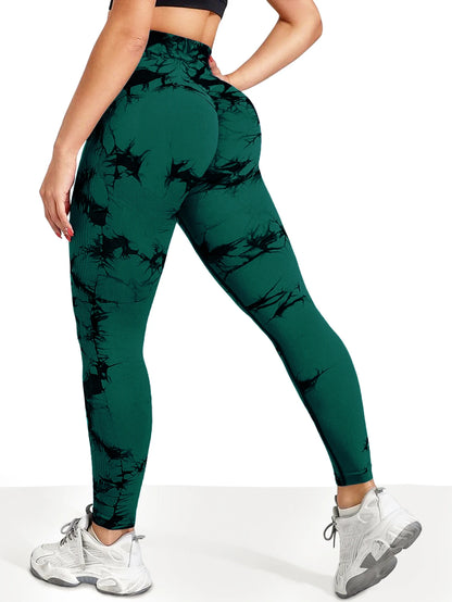 Women's Seamless Tie-dye Yoga Pant