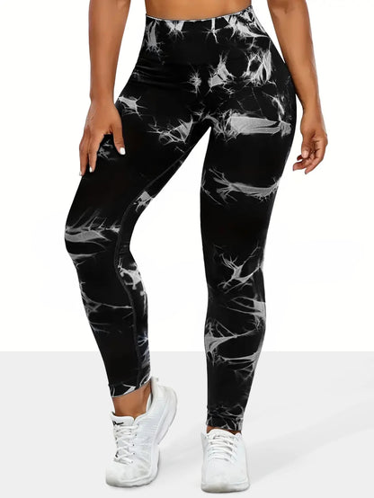 Women's Seamless Tie-dye Yoga Pant