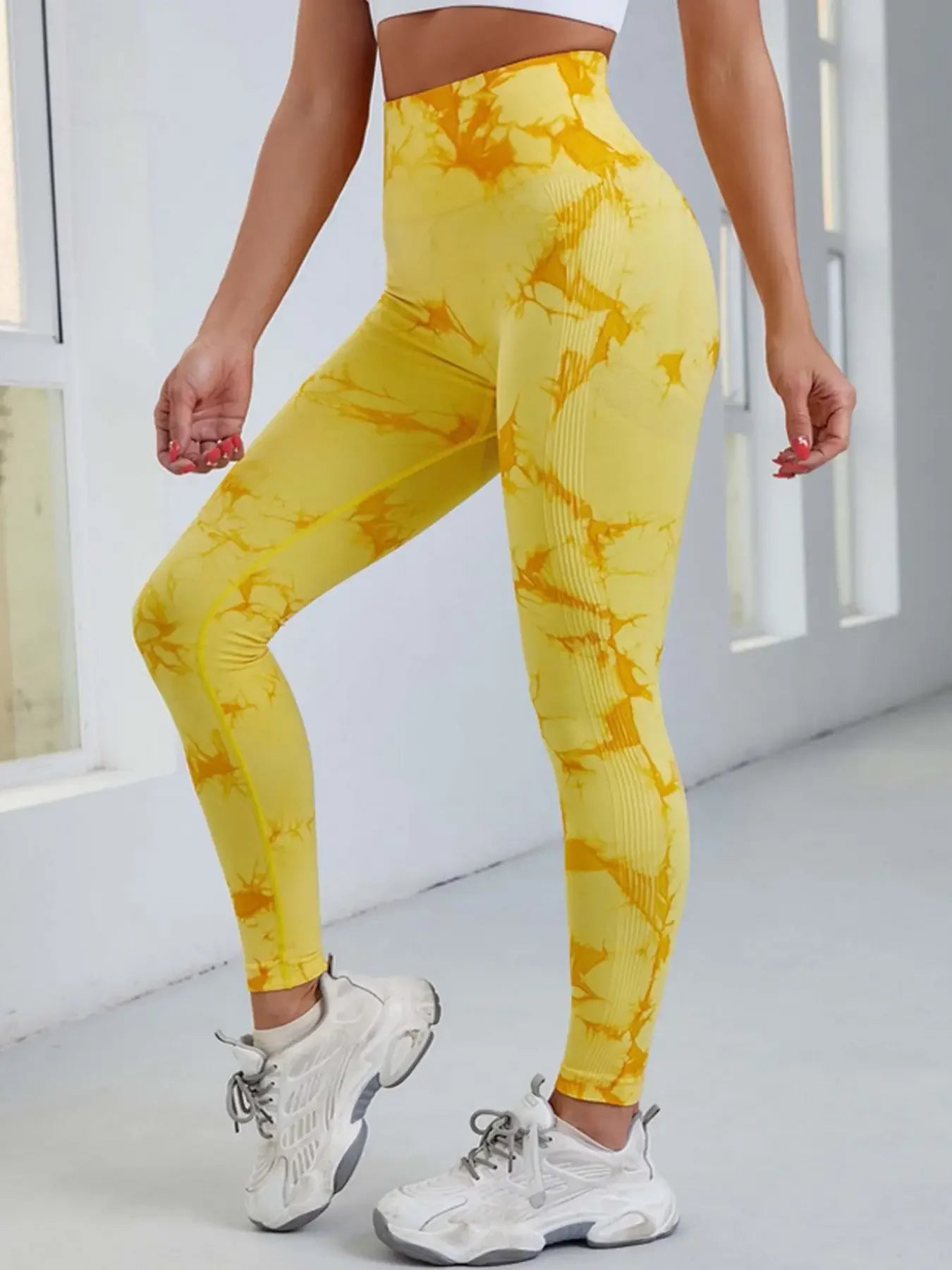 Women's Seamless Tie-dye Yoga Pant