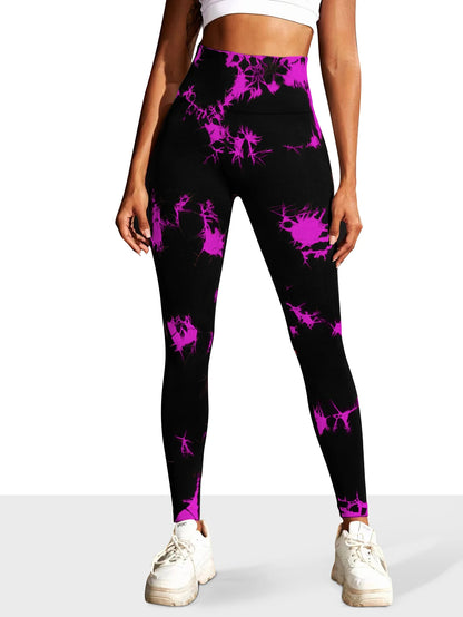 Women's Seamless Tie-dye Yoga Pant