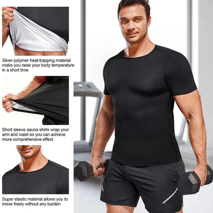 Longsleeves Neoprene Workout Sauna Compression Top